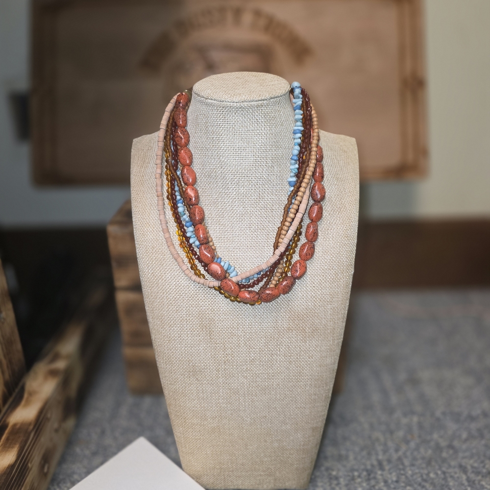 Multicolor Beaded Necklace